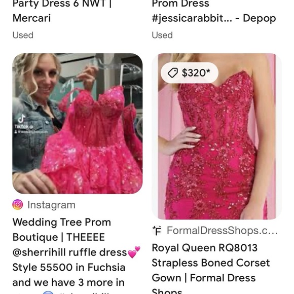 Jasz Couture Prom Dress 10 - Picture 2 of 11